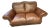 20th Century Leather Loveseat For Sale