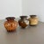 Vintage Pottery Fat Lava Vases from Scheurich, Germany, 1970s, Set of 3 For Sale - Image 3 of 18