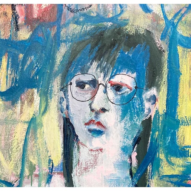 Alphabet Soup by Patricia Zinsmeister Parker (1934 - 2024) Mixed Media on Canvas, 2021, 36"x48" Patricia Zinsmeister...