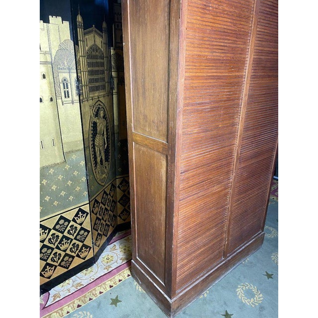 Cabinet Filing Cabinet with Notary Curtains For Sale - Image 6 of 8