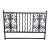 Walter MacFarlane & Co Cast Iron Headboard, Queen For Sale