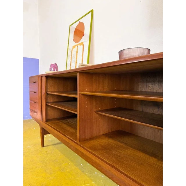 Vintage Danish U15 Sideboard by Johannes Andersen, 1950s For Sale - Image 6 of 11