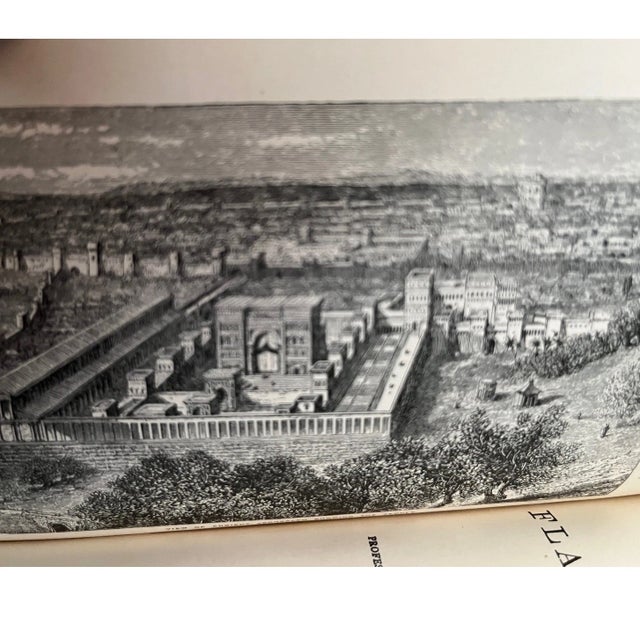 Late 19th Century Antique 3-Vol Set: Works of Flavius Josephus, William Whiston, Illustrated For Sale - Image 5 of 6