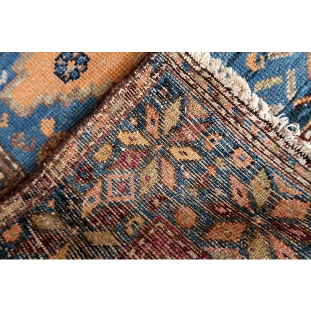 Traditional 1900s, Handmade Antique Caucasian Shirvan Rug 4.1' X 6.2' For Sale - Image 3 of 14