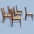 Wood Garrison Furniture Walnut Dining Chairs, Set of Six, Mid-Century For Sale - Image 7 of 14