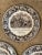 Traditional Set of Five 19th Century Transferware Plates For Sale - Image 3 of 7