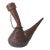 Vintage Spanish Tooled Leather Porron Wine or Liquor Decanter For Sale