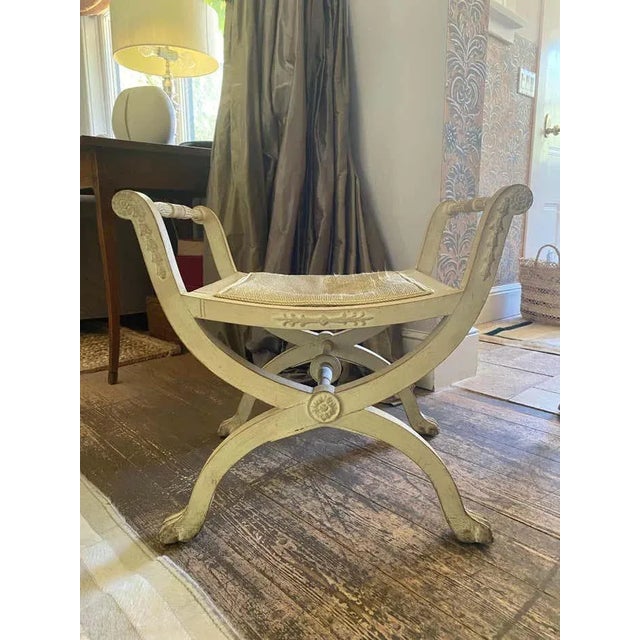 18th Century Late Gustavian Stools - A Pair For Sale - Image 10 of 12