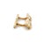 Cartier Late 20th Century Pair of Cartier, 18k Gold Trinity Cufflinks For Sale - Image 4 of 7