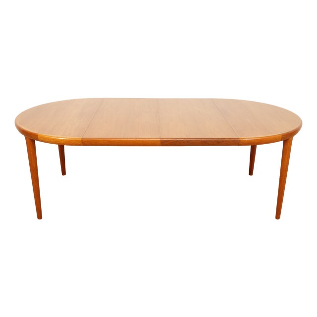 Vintage Teak Dining Table, 1950s For Sale