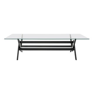Black Stained 056 Capitol Complex Table by Pierre Jeanneret for Cassina For Sale