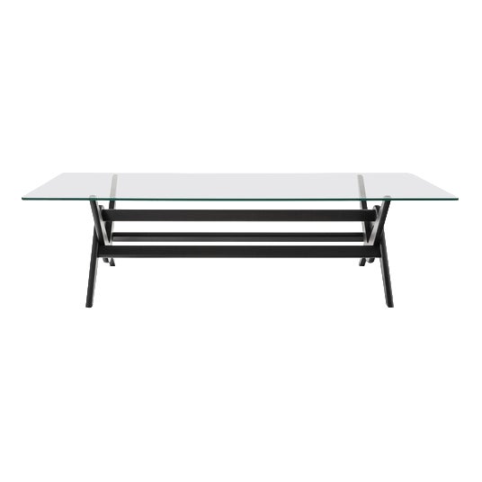 Black Stained 056 Capitol Complex Table by Pierre Jeanneret for Cassina For Sale