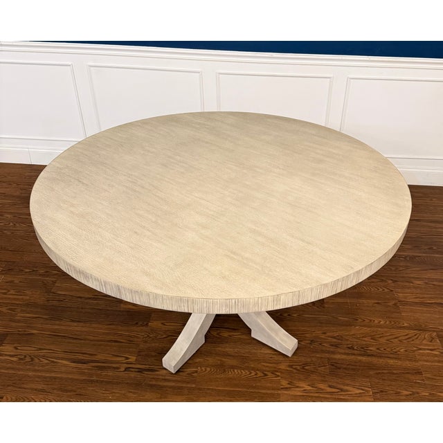 Contemporary Century Casual Round Dining/Breakfast/Game Table For Sale - Image 3 of 14