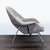 2000 - 2009 Mid-Century Modern Womb-Style Lounge Chair – Chrome & Gray Upholstery For Sale - Image 5 of 8