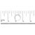 Metal .925 Sterling Silver 1.0 cttw Lab Grown Diamond 3 Row Band Ring (F-G Color, VS1-VS2 Clarity) - Ring Size 7 For Sale - Image 7 of 7