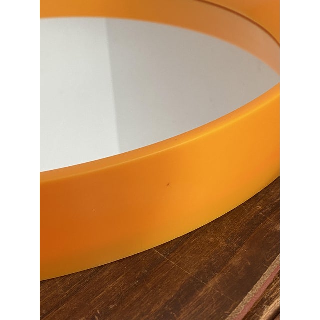 Vintage Danish Round Plastic Mirror, 1970s For Sale - Image 6 of 13