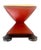An authentic, mid-to-late 20th-century cinched-waist hourglass ottoman manufactured by the Baker Furniture Company. This...