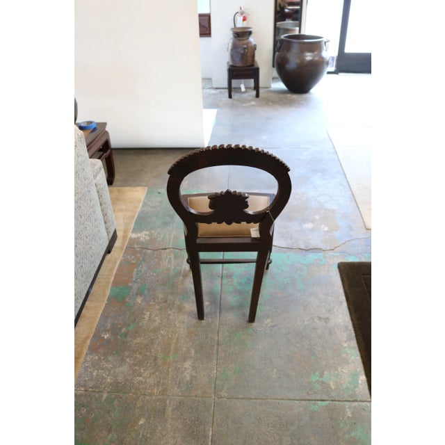 Late 19th Century Rose Wood Dining Chair For Sale - Image 4 of 7