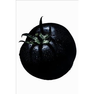 Black Tomato by Sivan Roshianu — Limited Edition Metal Print, Edition of 10 For Sale