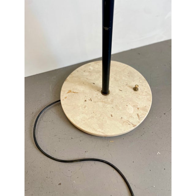 Metal Mid-Century Floor Lamp attributed to Stilnovo, 1950s For Sale - Image 7 of 18