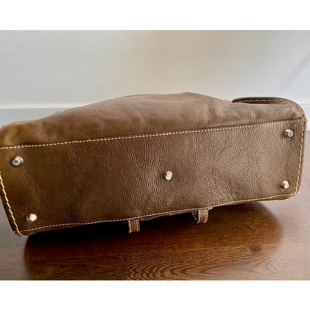 Chloe Edith top handle satchel - like new condition! original 2006 edition - designed by Phoebe Philo medium brown/taupe...