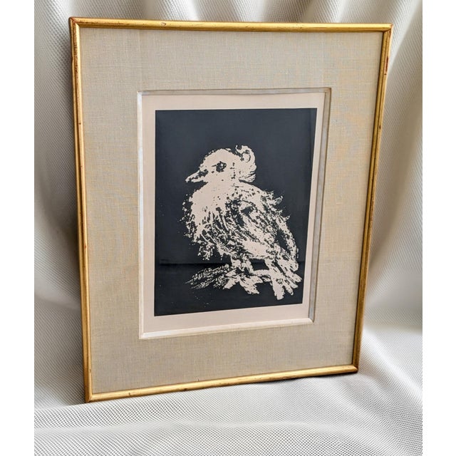 1940s Pablo Picasso, the Dove, 1949, Lithograph, Framed For Sale - Image 5 of 5