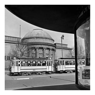 A Tram Passes the Kunsthalle at Hamburg, Germany 1938, Printed 2021 For Sale
