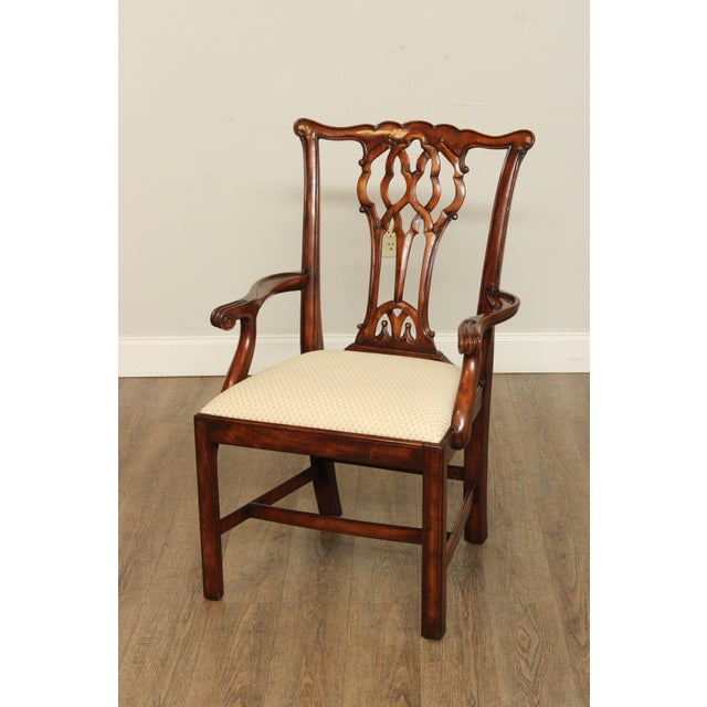 Theodore Alexander Althorp Collection Set of Eight Mahogany Dining