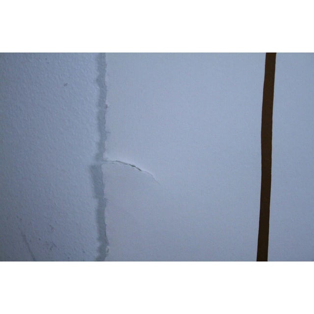 Daniel Gelakoska Embossed Flowers Contemporary Serigraph with Embossed Artist For Sale In Detroit - Image 6 of 9