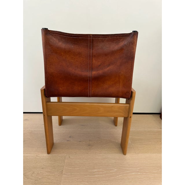 Afra & Tobia Scarpa 1974 Afra and Tobia Scarpa Set of 10 Dining Chairs For Sale - Image 4 of 6