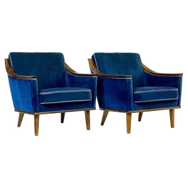 Set of Mid-Century Scandinavian Armchairs, 1960s For Sale