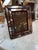 Animal Skin Italian Chrome and Burgundy Suede Picture Frame, 1970s For Sale - Image 7 of 9