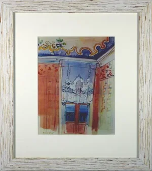 1960s Raoul Dufy Interior at Nice Lithograph
