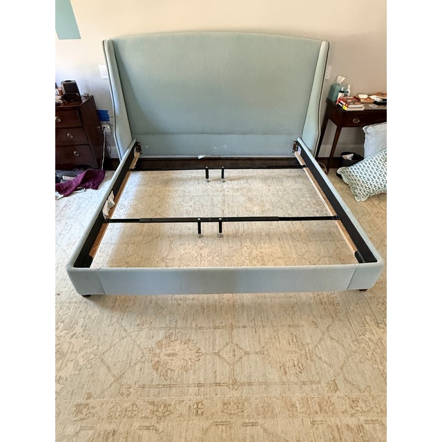 Restoration Hardware Warner King Bed For Sale - Image 10 of 10
