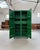 Vintage Green Metal Cabinet, 1950s For Sale - Image 4 of 14