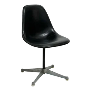 Mid Century 1967 Single Original Eames for Herman Miller Pivoting Side Shell Chair