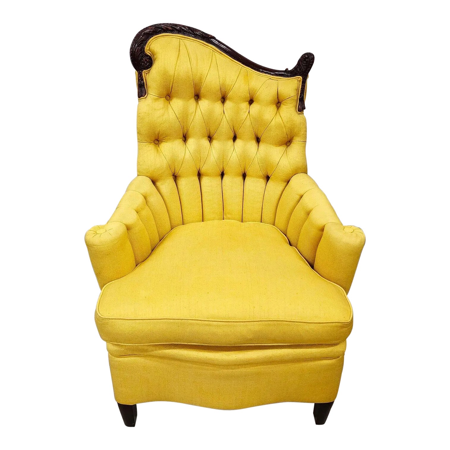 Antique Lounge Chair Grosfeld House Style Chairish