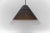 Brown Cone Shape Glass Ceiling Lamp by Peill & Putzler, 1960s For Sale - Image 10 of 13