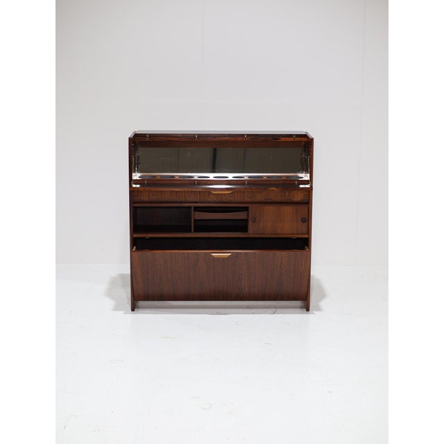 Johannes Andersen Dry Bar in Kingwood by Johannes Andersen for Skaaning & Søn, Denmark, 1950s For Sale - Image 4 of 18
