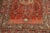 Mid-Century Vintage Khotan Rug Red and Beige-Brown Medallion All Over Pattern For Sale - Image 4 of 6