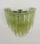 Green Murano Glass Tube Wall Sconces, 1990s, Set of 2 For Sale - Image 10 of 14