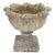 English Garden Stone Planter Pot or Urn With Acanthus Relief - Three Available For Sale