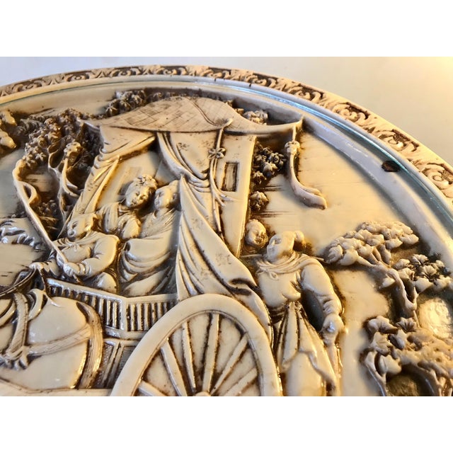 Ivory Vintage Faux Ivory Opium Table, 1960s For Sale - Image 8 of 14