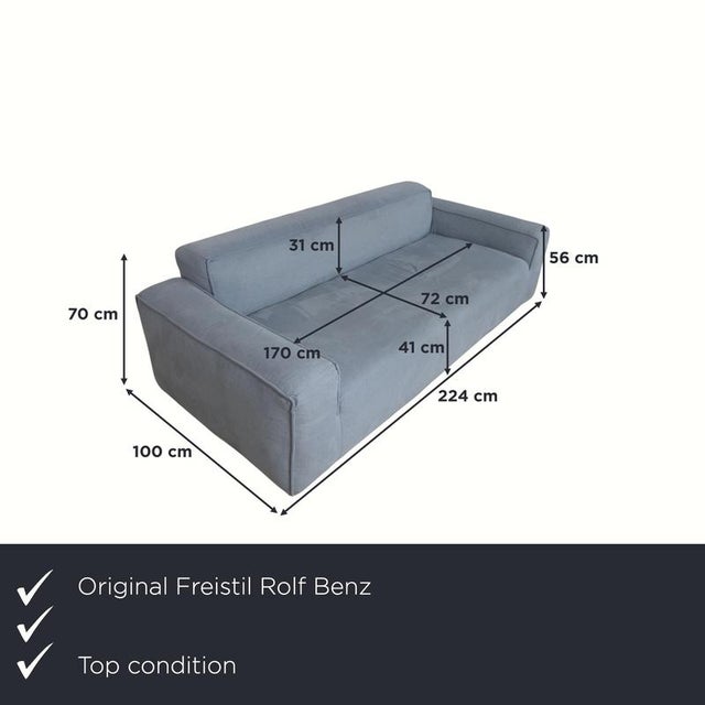 The freistil 175 by Rolf Benz brings a healthy dose of casual style to your living room. While other two-seaters often...