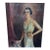 1938 European Society Portrait, Paris, Signed Baron Th. Meyendorff – Original Oil on Canvas For Sale