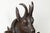 Pair of Black Forest 1880s Carved Wooden Chamois Coat or Hat Racks with Foliage For Sale - Image 11 of 12