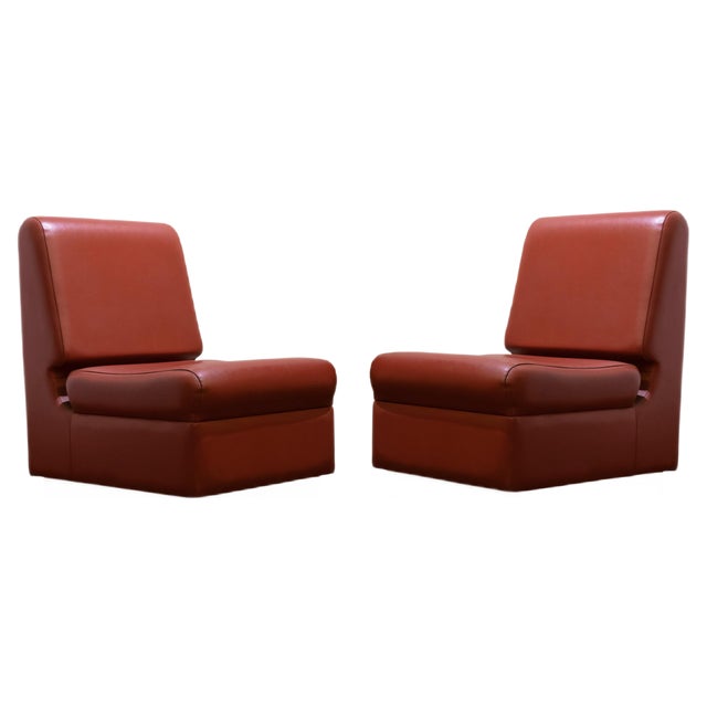 Set of Vintage Italian Armchairs, 1960s For Sale