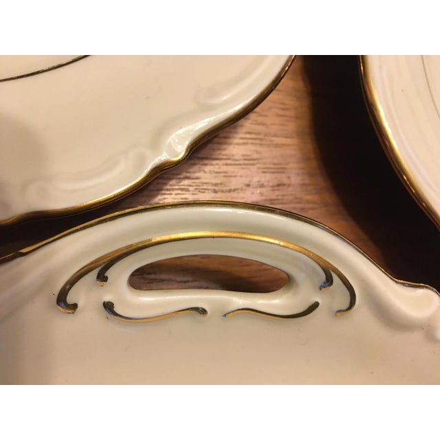 Porcelain Mitterteich Cymbal Set, 1940s, Set of 6 For Sale - Image 10 of 14