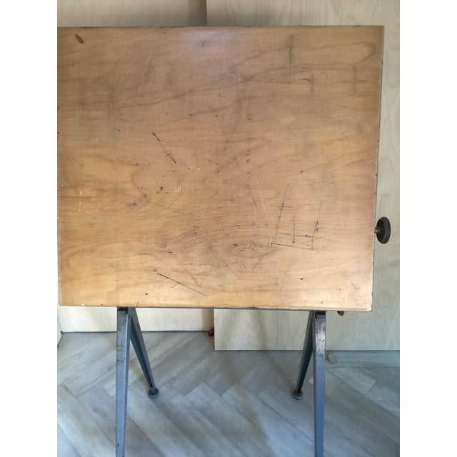 1960s Drawing Table Desk by Friso Kramer for Ahrend the Cirkel, 1960 For Sale - Image 5 of 9