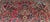 Antique Persian Sarouk Area Rug, Hand-Knotted Wool, Allover Floral Pattern, 3x5, Red & Navy For Sale - Image 13 of 16